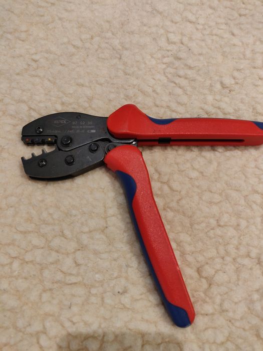 Knipex 97 53 36 – Clește profesional sertizat papuci / ferrule – stare excelentă
