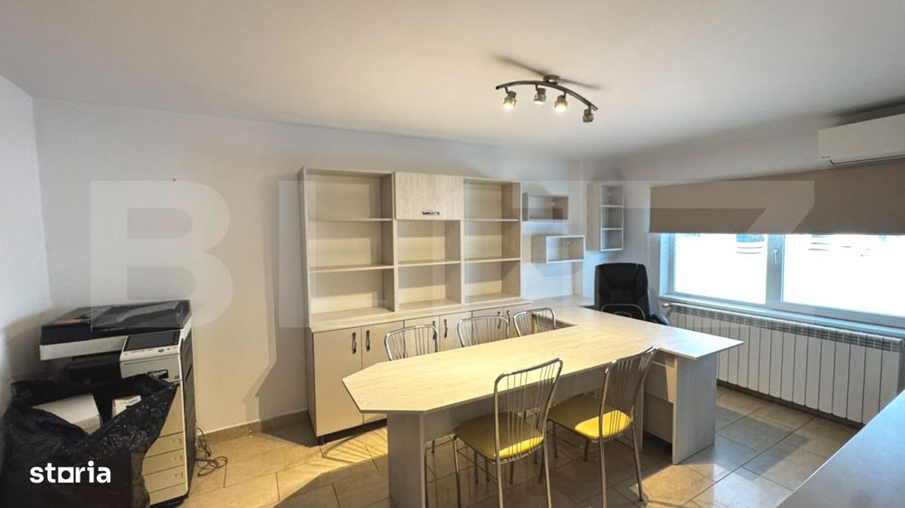 Apartament 2 camere-spatiu birou, parter, 50 mp, zona Cetate - Stadion