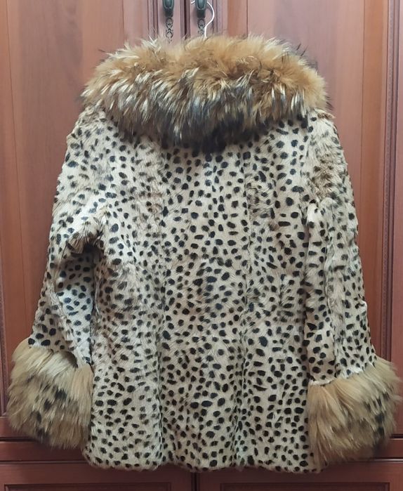 Полушубок с поясом