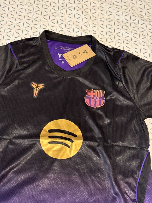 Tricou Barcelona away negru 2026-2027 la liga champions league
