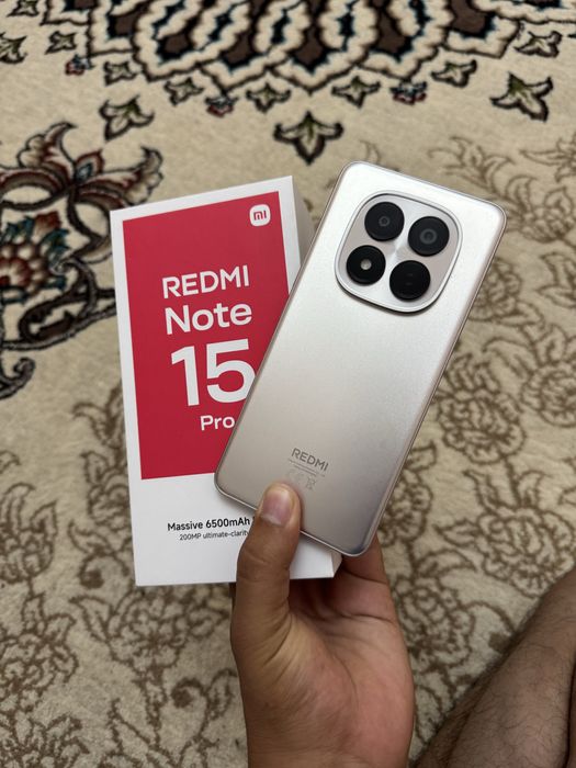 Redmi not 15 pro 8/256 karobka idealni tozza tel