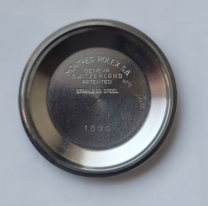 Оригинальная задняя крышка Rolex 1500