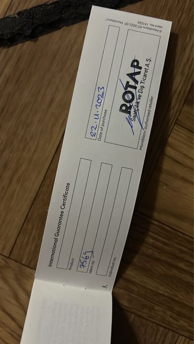 Montblanc оригинал