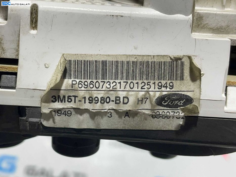 Panou Unitate Comanda AC Aer Conditionat Clima Climatronic Ford Focus 2 2004 - 2010 Cod 3M5T-19980-BD [L2861]