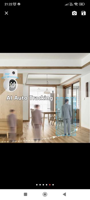 Нова! Camera 4K dual lens wifi