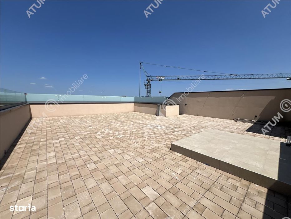 Penthouse cu 3 camere 2 bai si 2 terase zona Calea Surii Mici din Sibi