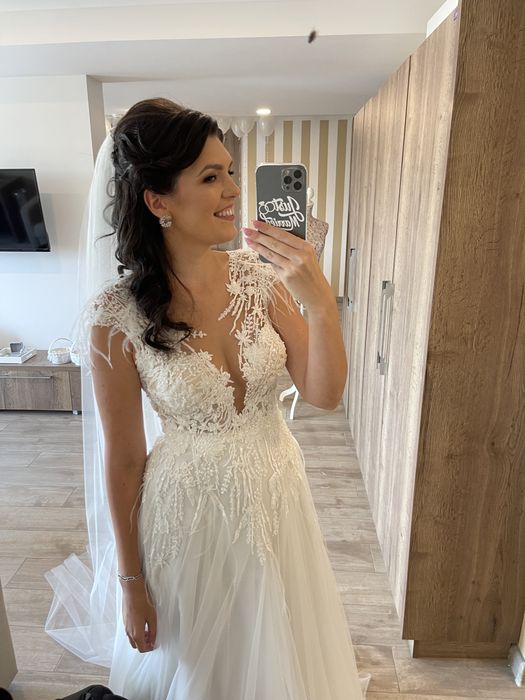 Rochie Mireasa Maya Fashion- Ofer Transport GRATUIT