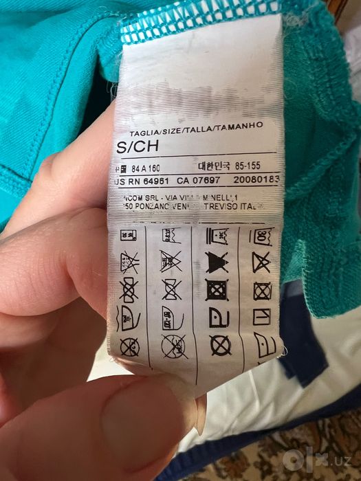 Женская футболка Поло Benetton р. С 44/46