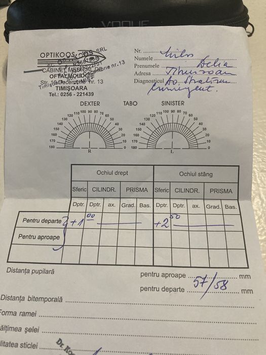 Ochelari de vedere heliomati Vogue