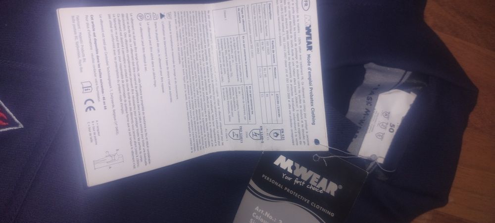 Продавам работна куртка за заварчици