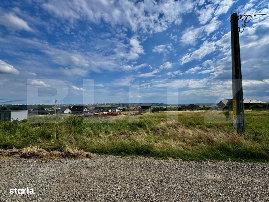 Teren Intravilan 8.6 ari, Scheia, 20 m deschidere