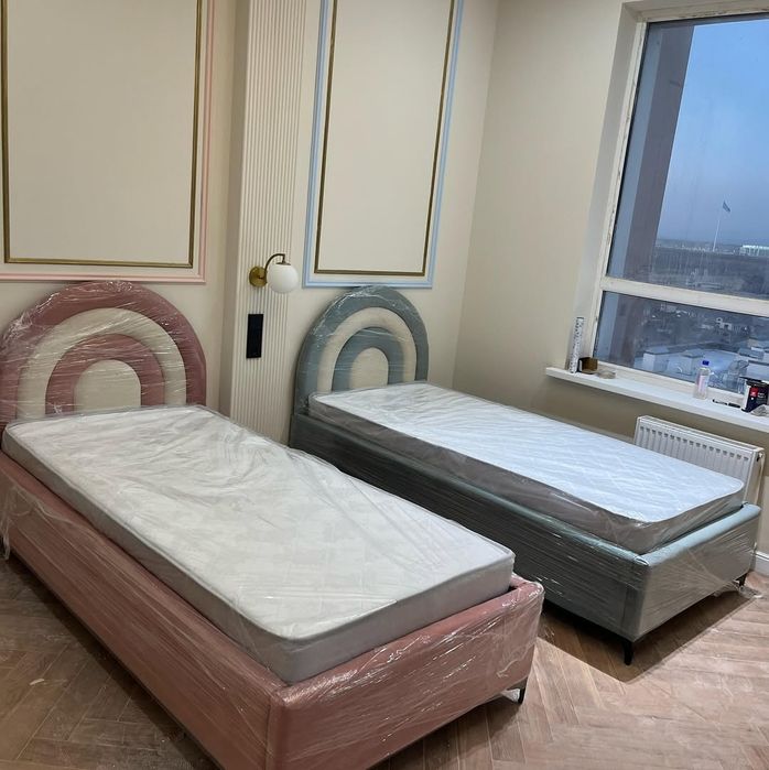 Односпальные мягкие кровати