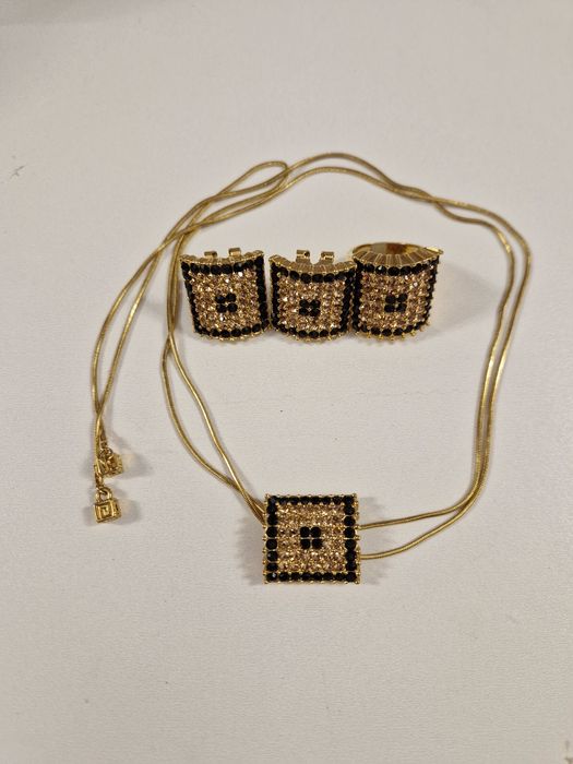 Элитный комплект украшений Ben-Amun (USA) — Золото 24K