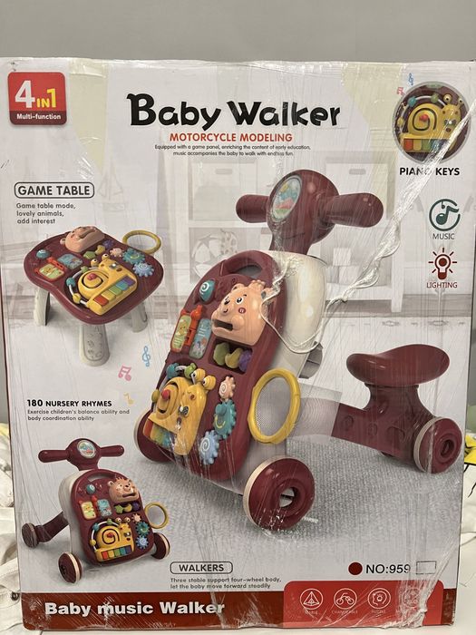 Ходунок трансформер Baby Walker. Новый