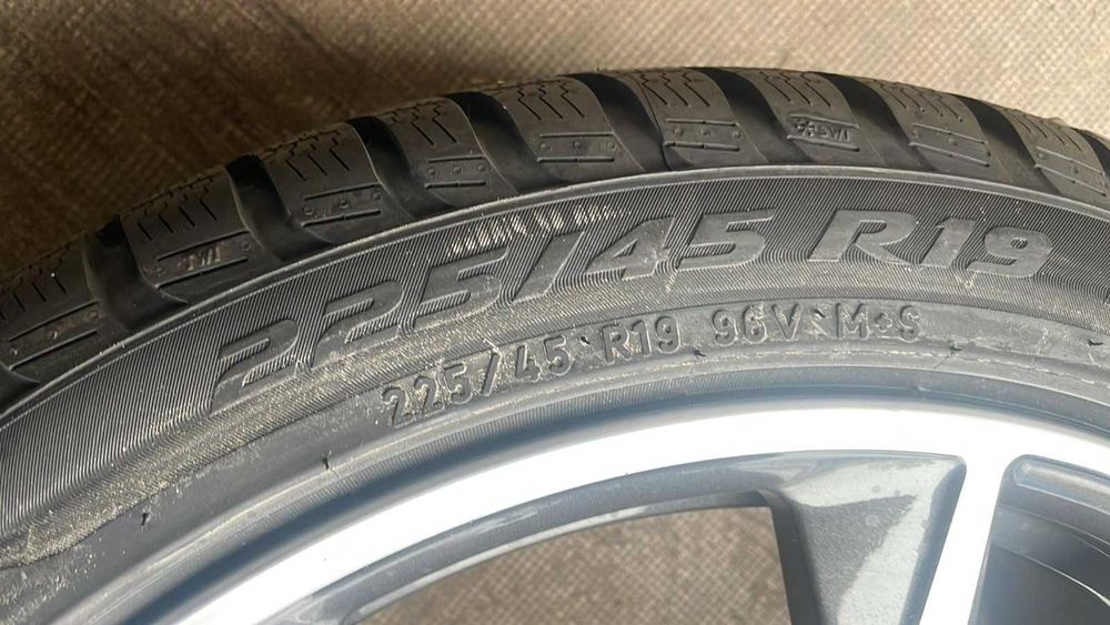 JANTE BMW X1 F48  X2 F39  Anvelope iarna Noi Pirelli 225 45 19