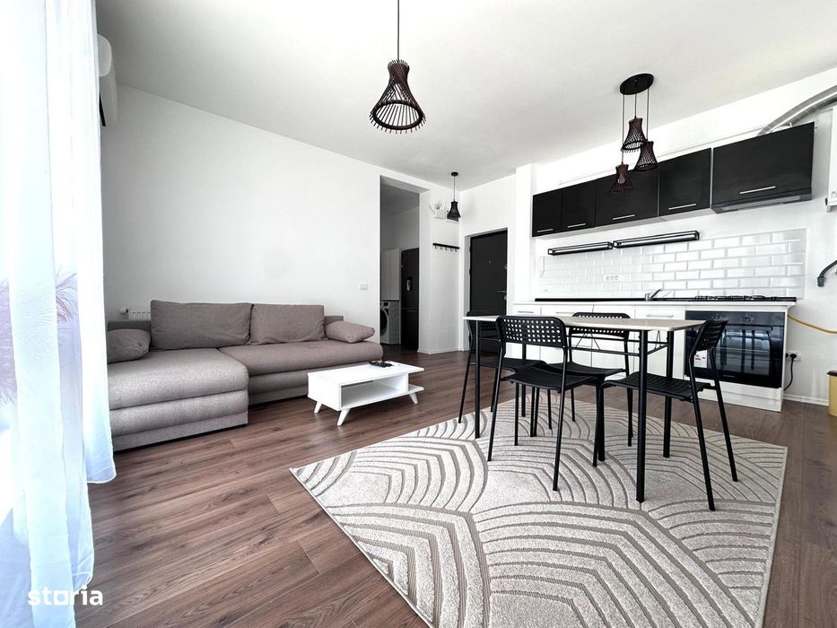 Apartament 2 camere - mobilat si utilat- loc de parcare inclus-Giroc N
