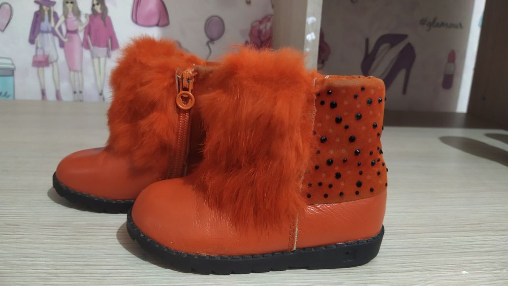 Зимняя обувь на девочку