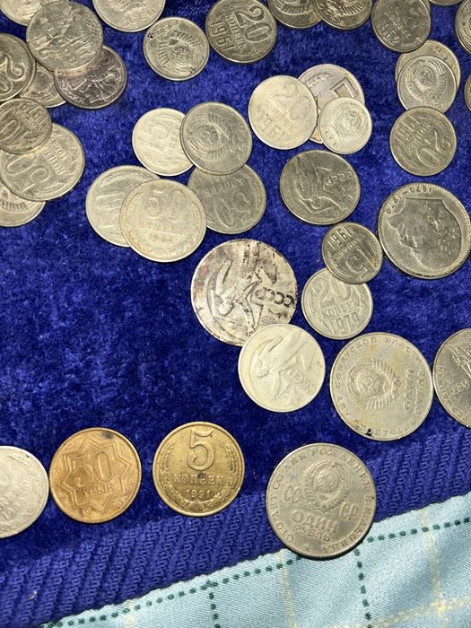 Продам старые монеты СССР