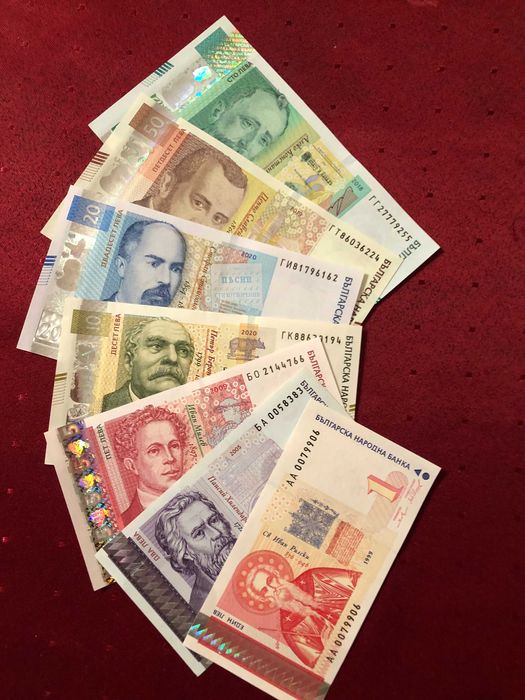 НАМАЛЕН Пълен комплект/лот/български банкноти 1999-2020 UNC