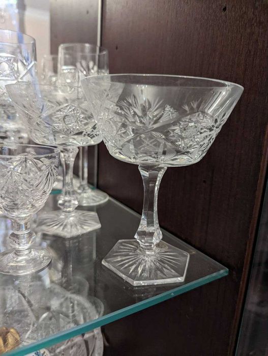 продаю хрустальные креманки Богемия