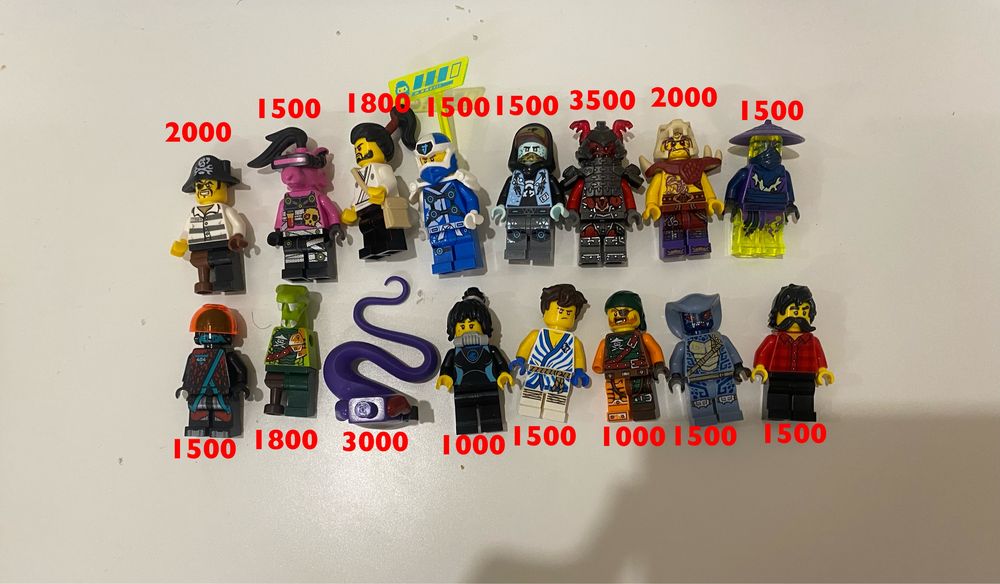 Лего ниндзяго фигурки