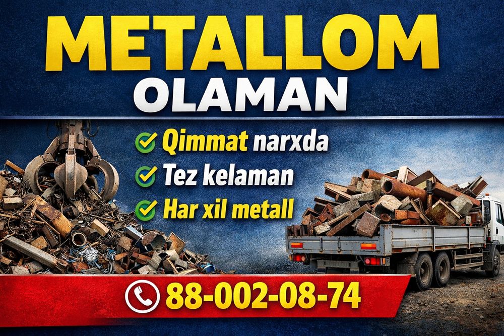 Oq qog‘oz karton metallom alkafon gazeta