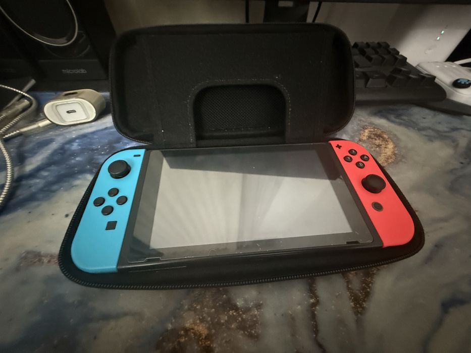 Прошитая Nintendo switch rev2+sd 128 gb