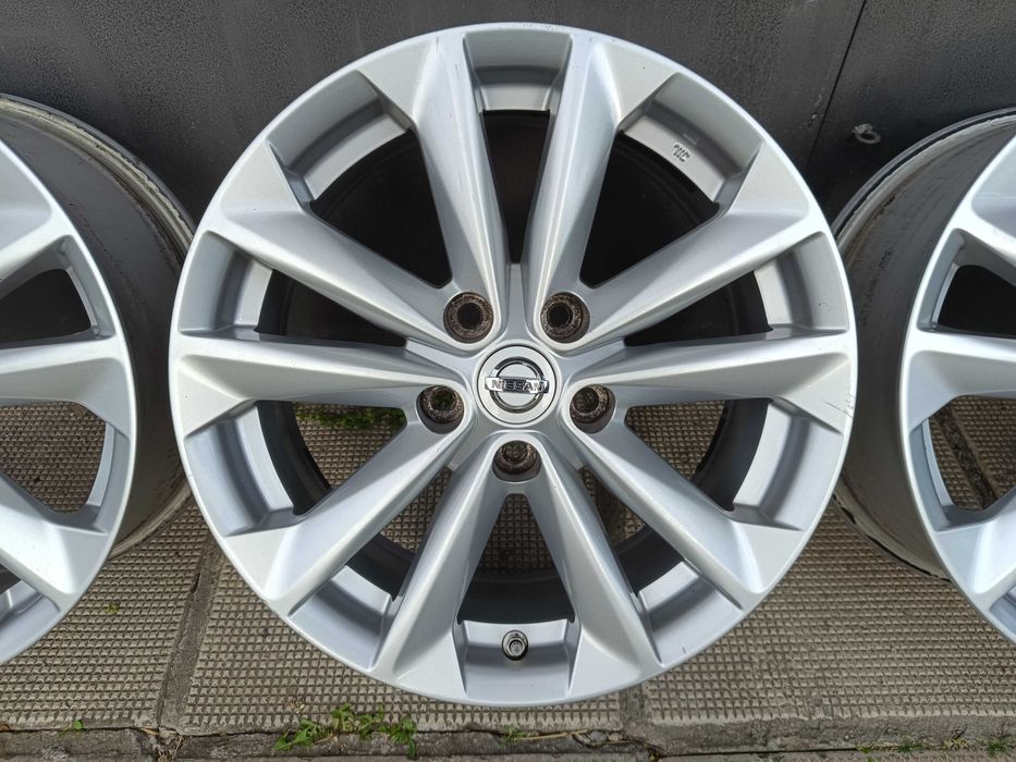 ОРИГИНАЛНИ джанти 17 '  цола 5x114,3 НИСАН Кашкай / NISSAN QASHQAI J10 J11 7J ET40 + ДАТЧИЦИ