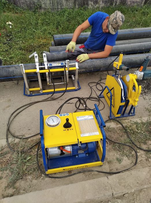 Пайка полиэтиленовых труб