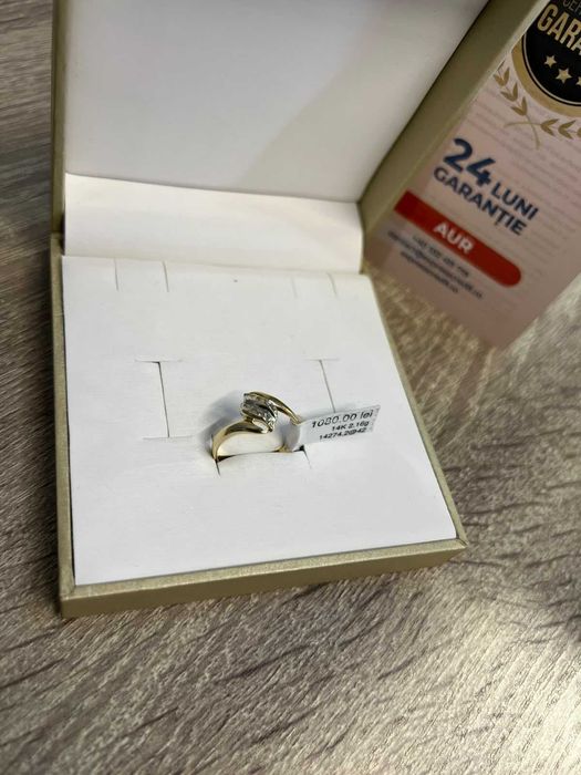 Inel 14K 2.16gr (AG42 B.14274.2) GARANTIE 24 LUNI