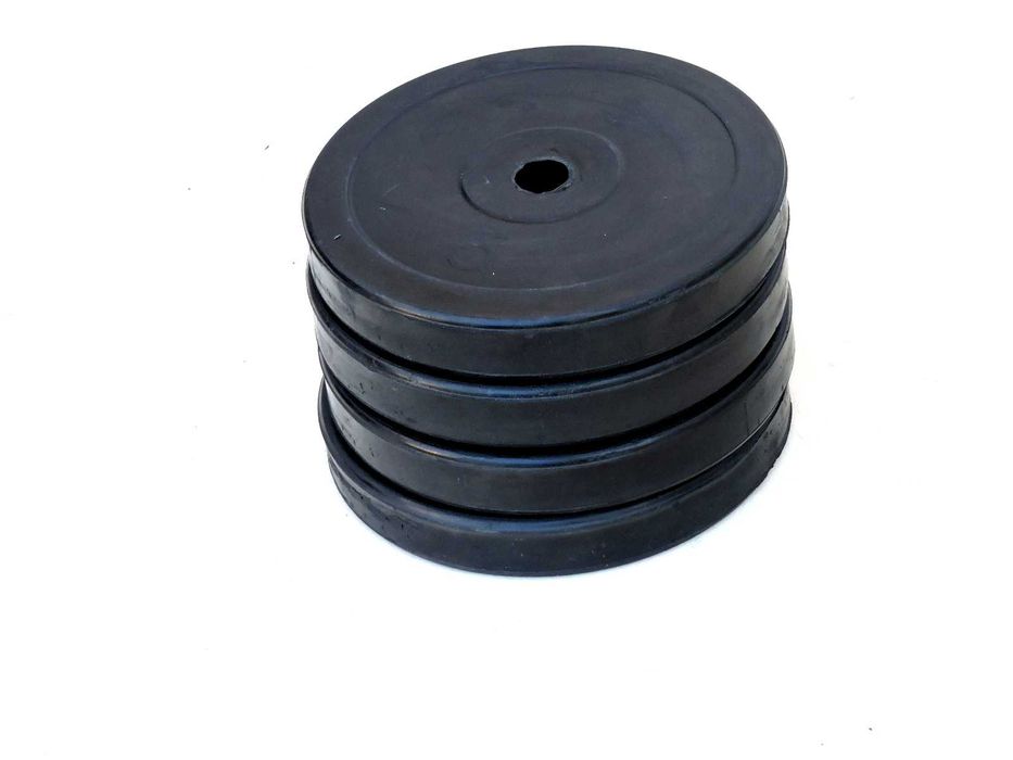 Гумени Тежести Ф28, Ф30 Дисквове за Щанга, 2,5 кг - 20 кг