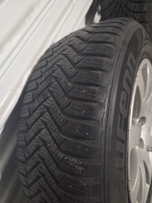 Джанти 15" 5x112 7J ET37 със зимни гуми 195/65R15 | VW AUDI SEAT SKODA