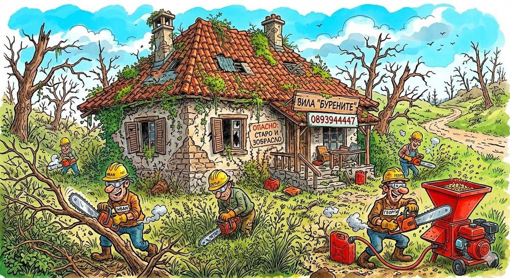 Рязане на дървета и клони