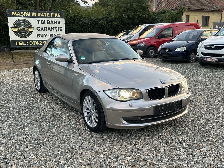Bmw 120d Cabrio 2009, 177 cp /Rate avans 0/ Garantie