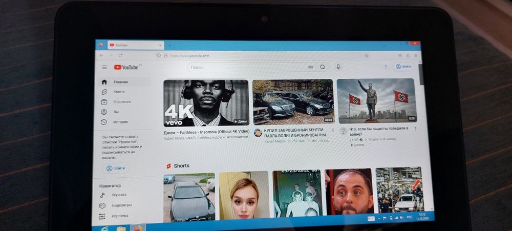 Планшет на Windows