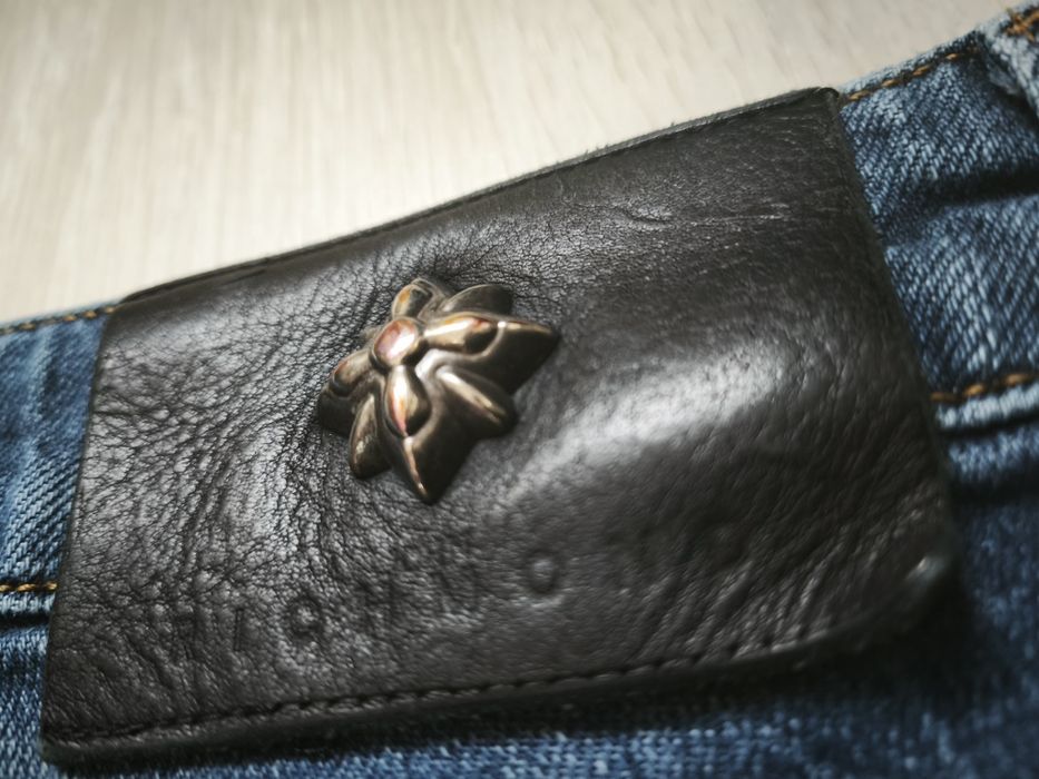 Мъжки дънки:JOHN RICHMOND, с пръски