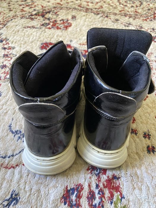 Ботинки кожаные, демисезон