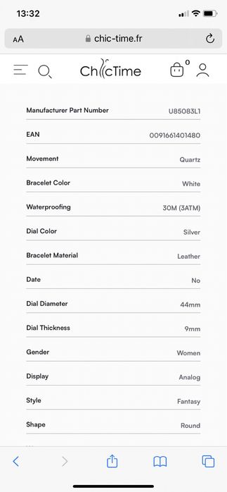 Guess - оригинален часовник / намален/