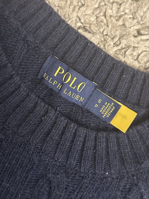 blue polo ralph lauren sweater