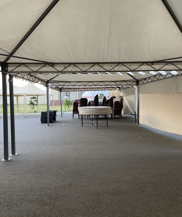 Аренда шатер, стол стулья