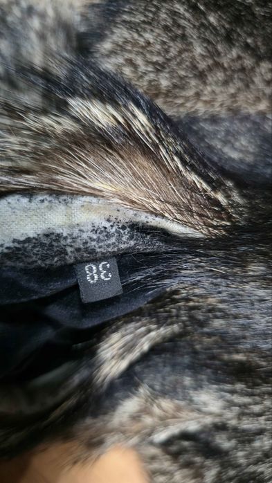 Haină de blană naturală Raton Tanuki – Mărimea 38 (M) – Ca nouă