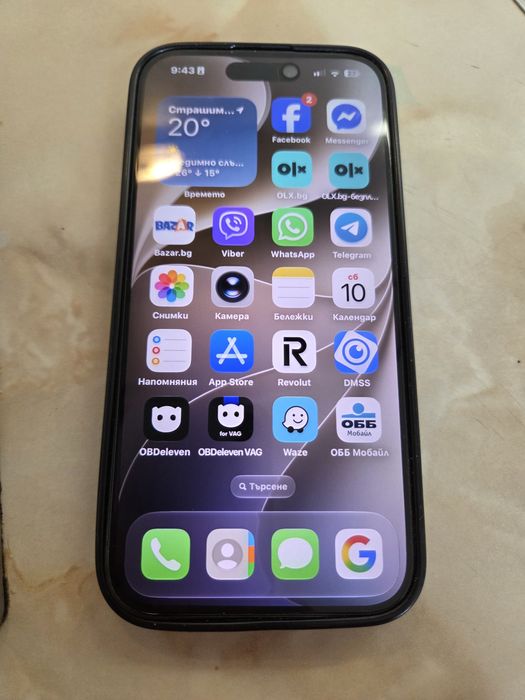 IPhone 15 pro 128 esim 82%