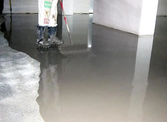 Наливной пол, стяжка пола, керамогранит