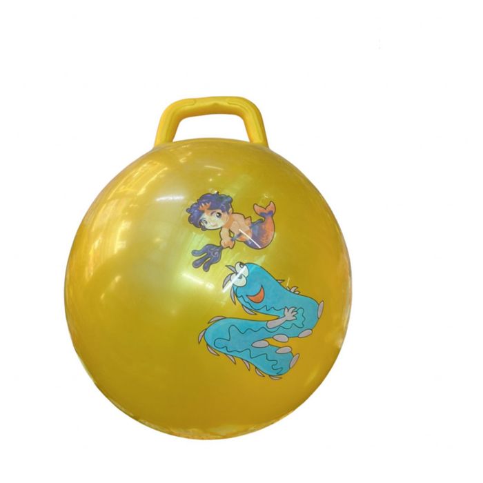 Детска топка за скачане с дръжки – забавление и активност в едно