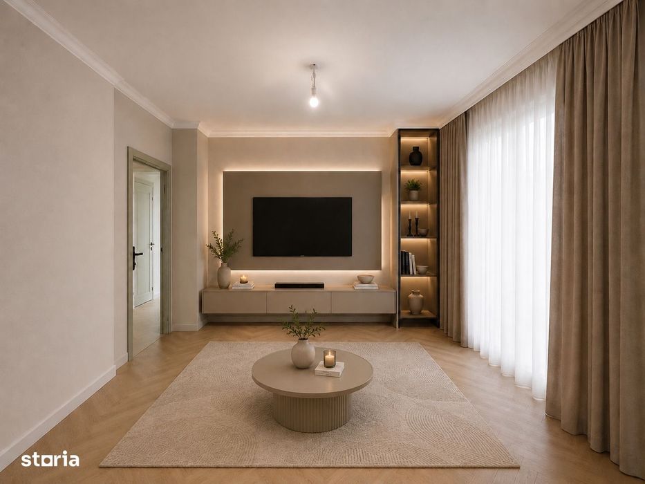 Premium 2 camere 58 mp Galata Bloc Nou — fotografia 1
