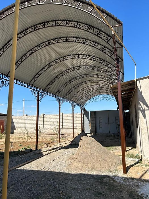 Навес шарбак рещетка