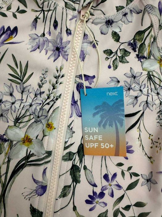 Купальник с длинным рукавом NEXT,  SPF50, размер 7 лет