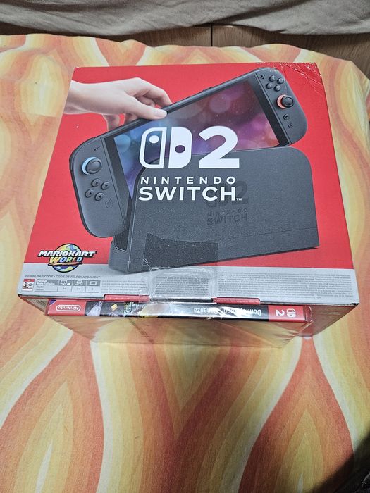 Nintendo switch nou sigilat cu joc