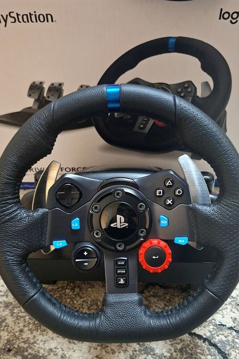 Волан с педали Logitech - G29, черен, PC/PS4/PS5