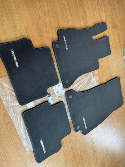 Set Covorase Noi velour originale Mercedes Benz CLS W257 model 2018-2024 Mercedes E class W213 2016+